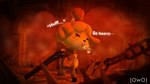 anthro armor breath bridge clothed clothing cosplay dialogue eyes_closed female footwear fur gun hair hell on_model open_mouth orange_body orange_fur outside panting ranged_weapon shotgun solo struggling_to_lift super_shotgun tail text topwear weapon yellow_body yellow_fur owo_sfm animal_crossing doom_(series) id_software microsoft nintendo doom_slayer isabelle_(animal_crossing) animal_humanoid canid canine canis domestic_dog humanoid mammal 16:9 3d_(artwork) 4k absurd_res digital_media_(artwork) english_text hi_res source_filmmaker_(artwork) widescreen