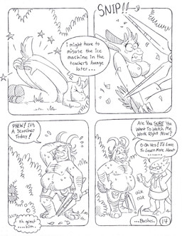 anthro arm_hair beard big_breasts big_butt blush blush_lines bodily_fluids body_hair bottomwear breasts butt cellphone chest_hair clothed clothed_anthro clothed_female clothing dialogue electronics enhibitionism eyelashes eyewear facial_hair female fully_clothed fully_clothed_anthro fully_clothed_female gardening gardening_tool glasses group hairy_legs hand_print hand_print_on_butt happy_trail horn long_ears long_eyelashes male mature_anthro mature_female mature_male necktie nervous nipples nude nude_anthro nude_female overweight overweight_anthro overweight_male pain phone plant shorts shrub skirt smartphone speech_bubble stuttering surprised sweat sweaty_body sweaty_face teacher text thought thought_bubble thoughts topless topless_anthro topless_male trio wearing_glasses circe_(artist) deltarune undertale_(series) alphys asgore_dreemurr toriel toriel_(deltarune) bovid caprine dinosaur goat mammal prehistoric_species reptile scalie black_and_white comic english_text hi_res monochrome traditional_media_(artwork)