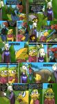 absurd_res alphys annoying_dog_(undertale) asriel_dreemurr boss_monster_(undertale) bovid caprine clothing comic delta_rune_(emblem) dialogue english_text eye_patch eyewear female fish fist_of_the_north_star forest frisk_(undertale) fur glasses hi_res horn human humor lizard long_ears male mammal marine omae_wa_mou_shindeiru plant potoobrigham reptile scalie shirt smoke symbol text topwear tree undertale undertale_(series) undyne white_body white_fur