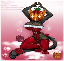 anthro border female solo white_border steshka epic_games fortnite spice_(fortnite) domestic_cat felid feline felis mammal absurd_res hi_res