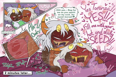 ahegao anthro aroused bed bed_sheet bedding bite_mark blush blush_lines bodily_fluids duo evil_face evil_grin evil_look fangs female fingering floating_arms floating_hands furniture genital_fluids hair heart_eyes heart_symbol hearts_around_head horn inner_thoughts long_hair looking_pleasured male male/female messy_hair moan moaning_name multi_arm multi_eye multi_limb multiple_hands penetration pillow rough_sex saliva saliva_on_tongue saliva_string sex sharp_teeth smile sweat teasing teeth text tongue tongue_out vaginal vaginal_fluids vaginal_penetration whispering whispering_in_ear kittipaws kirby:_triple_deluxe kirby_(series) nintendo queen_sectonia_(original_form) taranza arachnid arthropod humanoid spider spidr absurd_res hi_res