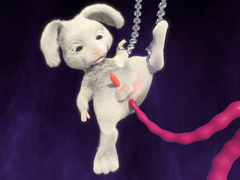 abdominal_bulge anal anal_penetration animal_genitalia animal_penis anthro anus balls bound chain chained consentacles deep_penetration erection fur genitals male male_penetrated penetration penis purple_tentacles restrained semi-anthro sex solo spread_legs spreading tentacle_sex tentacles tongue white_body white_fur scimunk lagomorph leporid mammal rabbit 3d_(artwork) 3d_animation 4:3 animated digital_media_(artwork) high_framerate loop no_sound short_playtime video