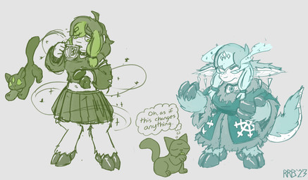 3_eyes anthro bottomwear clothed clothed_female clothing female glowing glowing_eyes hooves jewelry magic_user multi_eye necklace shortstack shortstack_female skirt transformation winter witch run_rabbit_bounce domestic_cat felid feline felis mammal 2023 digital_media_(artwork) hi_res