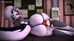 anthro between_thighs big_butt butt clothing dominant dominant_female duo female fur hair head_between_thighs horn legwear male male/female nude red_sclera size_difference sound_effects squish tail thick_thighs thigh_highs thigh_squeeze thigh_squish white_body white_eyes white_fur white_hair wide_hips skunkdude13 cryptiacurves_(modeler) valorlynz_(modeler) helluva_boss mythology loona_(helluva_boss) moxxie_(helluva_boss) canid canid_demon canine demon hellhound imp mammal mythological_canine mythological_creature 3d_(artwork) 3d_animation animated digital_media_(artwork) hi_res short_playtime sound source_filmmaker_(artwork) webm