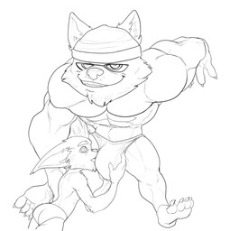 4_fingers 4_toes anthro anthro_on_anthro arm_tuft barefoot beanie bulge bulge_lick butt cheek_tuft chin_tuft claws clothed clothed_anthro clothed_male clothing duo ear_tuft elbow_tuft facial_tuft feet fingers foreplay front_view grin half-closed_eyes hand_on_back hand_on_bulge happy hat headgear headwear humanoid_feet humanoid_hands inner_ear_fluff larger_anthro larger_male licking looking_at_viewer looking_away looking_back looking_forward male male/male male_anthro mane mohawk muscle_size_difference narrowed_eyes open_mouth open_smile plantigrade presenting_bulge pseudo_hair short short_anthro short_male simple_background sitting size_difference smaller_anthro smaller_male smile spread_legs spreading toes tongue tongue_out topless topless_anthro topless_male tuft white_background bristol league_of_legends riot_games tencent fan_character mahotis_(bristol) mammal yordle 2022 absurd_res black_and_white digital_drawing_(artwork) digital_media_(artwork) full-length_portrait hi_res monochrome portrait