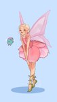 ambiguous_gender ballet blonde_hair clothing dance_shoes dancewear dress duo female feral flower_dress flying footwear hair humanoid_pointy_ears insect_wings leaf_clothing lepidopteran_wings lips not_furry_focus petal_wings pointe_shoes pointy_ears shoes smile solo_focus wings localfrogwitch barbie:_fairytopia barbie_(animated_film_series) barbie_(doll) mattel bibble elina_(barbie) fairy flower_fairy_(barbie) humanoid puffball_(fairytopia) winged_humanoid 9:16 cool_colors hi_res