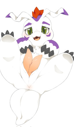 2_penises animal_genitalia animal_penis anthro claws genital_slit genitals hemipenes male multi_genitalia multi_penis open_mouth penis simple_background solo tapering_penis white_background saljidark bandai_namco digimon digimon_(species) gomamon hi_res