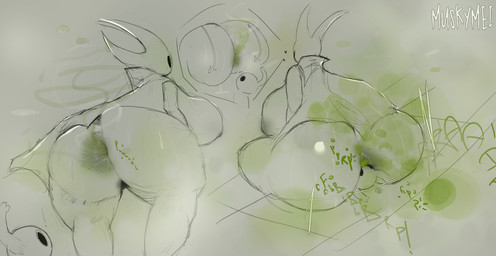 anal anthro anus bodily_fluids butt butt_sniffing duo facesitting fart fart_cloud fart_fetish fart_sniffing farting_in_mouth farting_on_another farting_on_face female green_fart_cloud male male/female musk oral rimming sex sitting sitting_on_another sniffing snout_fuck sweat sweaty_butt muskymei hollow_knight:_silksong hollow_knight_(franchise) team_cherry hornet_(hollow_knight) the_knight_(hollow_knight) hi_res
