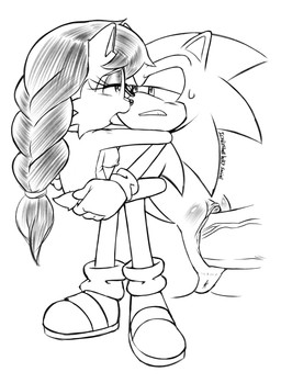 anus bodily_fluids breasts duo eyelashes female genitals male male/female nipples penetration penile penile_penetration penis_in_vagina sex standing standing_sex sweat tail text vaginal vaginal_penetration vulva icydirtball archie_comics sega sonic_the_hedgehog_(archie) sonic_the_hedgehog_(comics) sonic_the_hedgehog_(series) julayla_chipmunk sonic_the_hedgehog chipmunk eulipotyphlan ground_squirrel hedgehog mammal rodent sciurid absurd_res artist_name hi_res monochrome