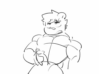 balls balls_expansion big_balls big_muscles big_penis bodily_fluids cum ejaculation expansion genital_expansion genital_fluids genitals growth huge_balls huge_muscles huge_penis humanoid_genitalia humanoid_penis hyper hyper_balls hyper_genitalia hyper_muscles hyper_penis male muscle_growth muscular muscular_male nipples penile penis penis_expansion solo throbbing throbbing_penis marshiro bear mammal polar_bear ursine 2d_animation 4:3 animated frame_by_frame