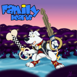 anthro claws clothed clothing collar digitigrade fur holding_object holding_weapon male open_mouth partially_clothed solo standing weapon white_body white_fur glenn family_guy brian_griffin canid canine canis domestic_dog mammal
