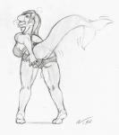 anthro breasts clothing female genitals panties pussy simple_background solo underwear white_background nisharu cetacean dolphin mammal marine oceanic_dolphin orca toothed_whale 2017 graphite_(artwork) greyscale hi_res monochrome sketch traditional_media_(artwork)