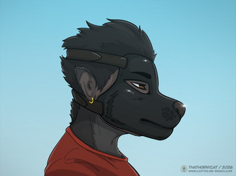animal_mask anthro chain clothing fur glass hair male mask mirror outside plant pup_mask scar shirt solo standing t-shirt tail topwear thathornycat capitoline_ranch mythology eric_(capitoline_ranch) canid canine mammal mythological_canine mythological_creature werecanid werecanine werecreature werewolf hi_res