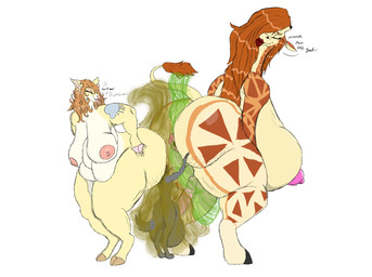 anthro anus arm_tattoo balls belly big_balls big_belly big_breasts big_butt breasts brown_fart_cloud butt fart fart_bukkake fart_cloud fart_fetish farting_on_another farting_on_face female genitals green_fart_cloud group hand_on_butt hand_on_hip hooves huge_balls hyper hyper_balls hyper_genitalia larger_female long_neck male male/female puffy_anus sagging_breasts size_difference smaller_male tattoo text thick_thighs trio wide_hips kxybeastar jane_(kxybeastar) val_(kxybeastar) canid canine canis deer giraffe giraffid mammal wolf absurd_res hi_res aunt_(lore) aunt_and_nephew_(lore) nephew_(lore)