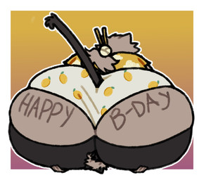 anthro big_butt biped body_writing bottomwear butt clothing duo faceless_anthro faceless_character faceless_male facesitting huge_butt hyper hyper_butt male male/male presenting presenting_hindquarters rear_view simple_background sitting_on_another solo_focus text text_on_body thick_thighs topwear underwear wide_hips writing_on_butt purplebubble domestic_cat felid feline felis mammal 2023 absurd_res digital_media_(artwork) english_text hi_res