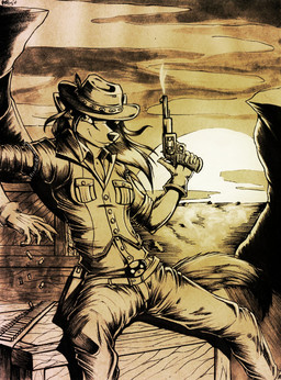 2014 anthro boneitis canine cowboy_hat cowgirl coyote female gun hat holding holding_weapon mammal ranged_weapon revolver solo sunset weapon western
Rating: Safe
Score: 8
User: TonyLemur
Date: September 29, 2014 2014 anthro boneitis canine cowboy_hat cowgirl coyote female gun hat holding holding_weapon mammal ranged_weapon revolver solo sunset weapon western
Rating: Safe
Score: 8
User: TonyLemur
Date: September 29, 2014