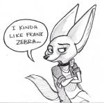 2016 anthro caliosidhe canid canine clothed clothing comic disney english_text fennec_fox finnick_(zootopia) fox fur low_res male mammal solo text true_fox zistopia zootopia