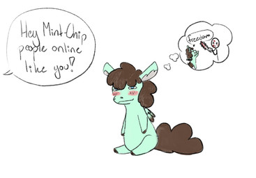 ambiguous_feral ambiguous_gender blood blush bodily_fluids brown_hair brown_hooves brown_tail chainsaw feral fur gore hair holding_chainsaw holding_object holding_power_tool holding_tool hooves imagination mouth_closed offscreen_character power_tool simple_background sitting speech_bubble suicidal suicidal_ideation tail teal_body teal_fur text thinking thought_bubble tools white_background wings young young_ambiguous young_feral lemoncurds fluffy_pony mythology equid equine fluffy_pony_(species) mammal mythological_creature mythological_equine pegasus 2021 digital_media_(artwork) english_text hi_res