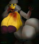 anthro arched_back areola big_areola big_breasts big_butt big_nipples blood blood_in_mouth blood_on_face blood_on_hand blood_splatter bodily_fluids breasts butt claws collar collar_only cybernetics dirty eye_roll female horror_(theme) huge_areola huge_breasts huge_butt huge_nipples hyper hyper_areola hyper_breasts hyper_butt lazy_eye leaning leaning_forward looking_at_viewer machine mold_(fungus) nipples nude nude_anthro nude_female purple_areola purple_nipples scary sharp_teeth solo teeth thick_thighs vein veiny_breasts veiny_thighs vulva m4n the_walten_files sha_(twf) android animate_inanimate animatronic bovid caprine cyborg mammal robot sheep absurd_res hi_res