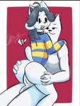 anthro duo female male male/female penetration marxtd undertale undertale_(series) annoying_dog_(undertale) temmie_(undertale) 3:4 hi_res