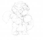 balls big_balls big_muscles big_penis genitals huge_balls huge_muscles huge_penis hyper hyper_balls hyper_genitalia hyper_muscles hyper_penis knot male muscular muscular_male penis solo unknown_artist blizzard_entertainment warcraft jagaz canid mammal werecanid werecreature worgen monochrome