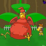 4_toes anisodactyl anthro avian_feet belly big_belly clothing duo feet female huge_belly hyper hyper_belly inflation jiggy male object_vore overweight puzzle_piece simple_background stuffing toes vore heartstringsxiii banjo-kazooie rareware banjo_(banjo-kazooie) kazooie avian bear bird breegull mammal 1:1 hi_res