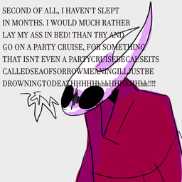 ambiguous_gender angry annoyed anthro mouthless profanity simple_background solo talking_to_another text white_background yelling professornoodless hollow_knight:_silksong hollow_knight_(franchise) team_cherry hornet_(hollow_knight) arthropod insect 1:1 2025 colored_sketch digital_drawing_(artwork) digital_media_(artwork) english_text hi_res shaded sketch female_(lore)