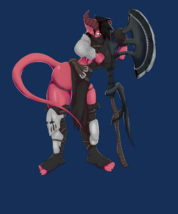 armor axe belt big_breasts breasts butt clothed clothing curvy_figure female gloves hair handwear horn humanoid_pointy_ears melee_weapon not_furry pointy_ears simple_background solo standing thick_thighs transparent_background voluptuous weapon wide_hips standing_tough dungeons_and_dragons hasbro wizards_of_the_coast demon demon_humanoid horned_humanoid humanoid tiefling 2018 5:6 absurd_res alpha_channel digital_media_(artwork) hi_res