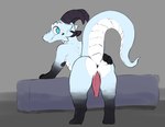 anthro butt genitals male penis sarek_aran_desian kobold scalie slit_(disambiguation) hi_res