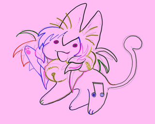 accessory alternate_species ambiguous_gender animated_gif bell feral feralized hair hair_accessory jingle_bell open_mouth paws simple_background smile solo tail toony yogurt200 8eyes rgb_paw magentagirl_(8eyes) domestic_cat felid feline felis girl_(8eyes) mammal 2_frame_animation 5:4 animated digital_media_(artwork) high_framerate official_art short_playtime sketch