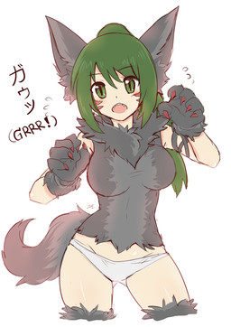 5_fingers blush clothing ear_tuft female fingers green_eyes green_hair hair looking_at_viewer open_mouth simple_background solo standing text tuft underwear white_background sollyz sollyz_(ffxiv) animal_humanoid canid canid_humanoid canine canine_humanoid fox_humanoid humanoid mammal mammal_humanoid 2017 english_text hi_res japanese_text signature