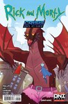 belt blue_cape blue_clothing cape city clothing group male red_cape red_clothing superhero superhero_costume trio meganhuang adult_swim cartoon_network mythology rick_and_morty balthromaw morty_smith rick_sanchez dragon human mammal mythological_creature mythological_scalie scalie cover official_art