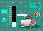 anthro antlers areola belly big_belly big_breasts breasts cutaway duo fur gynomorph hair horn huge_breasts hyper hyper_pregnancy intersex nipples nude orange_body overweight pregnant red_hair simple_background smile tail text thick_thighs wide_hips starrydraco chai_(starrydraco) starry_(starrydraco) mammal therrigon digital_media_(artwork) english_text hi_res intersex_(lore)