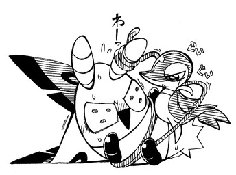 ambiguous/ambiguous ambiguous_gender blush bodily_fluids bound duo open_mouth simple_background sweat white_background kageyama nintendo pokemon arthropod dustox generation_3_pokemon generation_5_pokemon insect lepidopteran pokemon_(species) snivy 2015 black_and_white monochrome