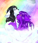 anthro duo lgbt_pride male male/male pride_color_background pride_colors rainbow_pride_colors simple_background cassielink liam_(liam-kun) seasamaru absurd_res cover_art digital_media_(artwork) hi_res