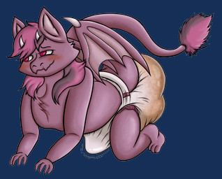all_fours anthro blush clothed clothing diaper diaper_fetish diaper_only erection erection_in_diaper feces full_diaper fur hair looking_away male simple_background soiled soiled_diaper soiling solo tenting topless transparent_background unclean_diaper used_diaper wearing_diaper atotom912 mythology dragon mythological_creature mythological_scalie scalie absurd_res alpha_channel digital_media_(artwork) hi_res