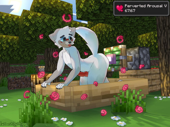 anal anal_penetration anthro blue_eyes blush cloud flower fucking_machine gameplay_mechanics genitals grass grey_body knot knotted_penis machine male nude penetration penis plant sky solo status_effect stuck sun tree lutheshinything microsoft minecraft minecraft_sheep_fucker mojang xbox_game_studios canid canine canis mammal wolf wolf_(minecraft) 4:3 absurd_res hi_res