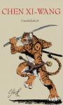 2008 action_pose anthro belt chen_xi-wang claws comic cover cover_art cover_page digitigrade felid hi_res katana male mammal melee_weapon negy nude pantherine pose rope solo sword text tiger weapon
