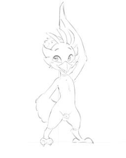 chastity_device collar male nude pole solo stripper_pole wings young decentfeather nintendo the_legend_of_zelda tulin_(tloz) avian rito 4:5 absurd_res hi_res monochrome