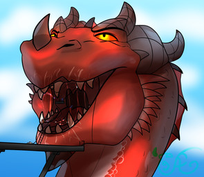 bodily_fluids cleaning_tool extreme_size_difference feral group horn macro male mouth_shot open_mouth saliva saliva_on_tongue saliva_string scales simple_background size_difference solo_focus vore spicyscaliearts dungeons_and_dragons european_mythology hasbro mythology wizards_of_the_coast launairk chromatic_dragon_(dnd) dragon dragon_(dnd) kobold mythological_creature mythological_scalie red_dragon_(dnd) scalie western_dragon digital_media_(artwork) hi_res