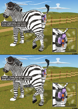 anal anal_vore animal_genitalia animal_penis anthro anthro_on_feral anus balls belly_slapping_masturbation bestiality big_anus bodily_fluids butt cum cumshot dialogue dominant dominant_feral dripping duo ejaculation equine_anus equine_genitalia equine_penis erection fence feral field flies_for_smell fur genital_fluids genitals hands-free horn huge_anus hyper hyper_anus male male/male male_on_feral musk musky_anus musky_balls musky_butt musky_penis orgasm penis precum precum_drip puffy_anus quadruped raised_tail speech_bubble striped_body striped_fur stripes submissive submissive_anthro sunset sweat sweatdrop sweaty_balls sweaty_butt sweaty_genitalia sweaty_penis tail tuft vore conditional_dnp zelkothezeeb cade_(travesseiro) zelko equid equine felkin horse humanoid hybrid mammal zebra digital_media_(artwork) hi_res multiple_scenes pixel_(artwork)