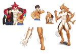 abs animal_genitalia anthro clothed clothing eyewear genital_slit genitals glasses goo_transformation male muscular muscular_anthro muscular_male nude simple_background species_transformation transformation transformation_sequence alabuster nintendo the_legend_of_zelda prince_sidon human mammal marine zora absurd_res colored hi_res