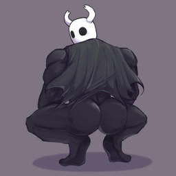 big_butt big_muscles butt butt_focus crouching horn male muscular muscular_male parody rear_view simple_background solo spread_legs spreading goromokaa broly_culo hollow_knight_(franchise) team_cherry the_knight_(hollow_knight) arthropod insect vessel_(species) 1:1 2025 hi_res meme
