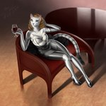 alcohol anthro beverage blonde_hair chair clothed clothing container cup dress drinking_glass female footwear furniture glass glass_container glass_cup gloves hair handwear high_heels holding_object on_chair shoes sitting sitting_on_chair solo table tail wine wine_glass artz2012 microsoft the_elder_scrolls sheta felid feline khajiit mammal pantherine tiger 1:1 2019 dated digital_media_(artwork) hi_res