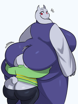 anthro big_breasts big_butt body_worship breasts butt butt_cleavage butt_sniffing butt_worship duo face_in_ass female huge_butt male male/female overweight overweight_anthro overweight_female overweight_male red_eyes simple_background sniffing tail thick_thighs white_body samirachuni undertale undertale_(series) asriel_dreemurr toriel bovid caprine goat mammal absurd_res digital_media_(artwork) hi_res incest_(lore) mother_(lore) mother_and_child_(lore) mother_and_son_(lore) parent_(lore) parent_and_child_(lore) parent_and_son_(lore) son_(lore)