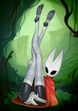 2_horns anthro butt cape clothing female female_anthro hand_on_butt horn lace_panties lace_stockings legs_up legwear long_legs plant presenting presenting_hindquarters solo stirrup_legwear stirrup_stockings stockings thigh_gap xu53r hollow_knight_(franchise) team_cherry hornet_(hollow_knight) arthropod colored digital_media_(artwork) shaded