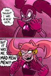 ambiguous_gender bell clothing crystal dialogue female gem gloves hair handwear solo spinel_(gem) teeth text killb94_(artist) cartoon_network it_was_me_dio jojo's_bizarre_adventure steven_universe mad_mew_mew spinel_(steven_universe) alien animal_humanoid cat_humanoid felid felid_humanoid feline feline_humanoid gem_(species) humanoid mammal mammal_humanoid spinel_(gem_species) 2019 comic digital_drawing_(artwork) digital_media_(artwork) meme