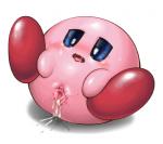 bodily_fluids crossgender cum female genital_fluids genitals not_furry pussy simple_background solo vaginal_fluids box_xod kirby_(series) nintendo kirby alien waddling_head