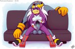 anthro balls beak belly big_belly breasts clothing duo erection eyewear feathers female genitals gloves handwear kerchief male male/female mostly_nude nipples non-mammal_balls non-mammal_breasts non-mammal_nipples penis pregnant pregnant_female sex simple_background size_difference white_background drxii sega sonic_riders sonic_the_hedgehog_(series) storm_the_albatross wave_the_swallow albatross avian bird hirundinid oscine passerine procellariiform swallow_(bird) 2020 black_and_white digital_media_(artwork) hi_res monochrome