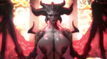 ambiguous_gender ambiguous_pov big_breasts bouncing_breasts breast_grab breasts exposed_breasts female female_on_human first_person_view grey_body grey_skin hand_on_breast huge_breasts male male/female nipples wings almightypatty third-party_edit blizzard_entertainment diablo diablo_4 lilith_(diablo) demon human humanoid mammal 16:9 3d_(artwork) 3d_animation animated censor_removal_edit digital_media_(artwork) hi_res high_framerate long_playtime no_sound webm widescreen